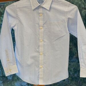 Cat & Jack Light Blue Plaid Shirt